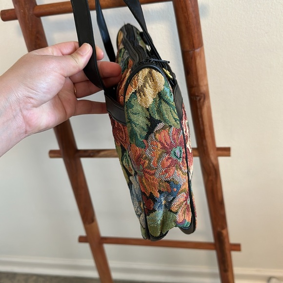 NWOT vintage floral tapestry bag - Picture 4 of 8